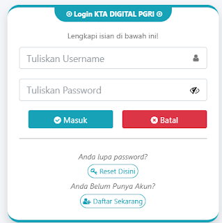 Register PGRI Kab. Karawang - Persatuan Guru Republik Indonesia Cabang Kab. Karawang